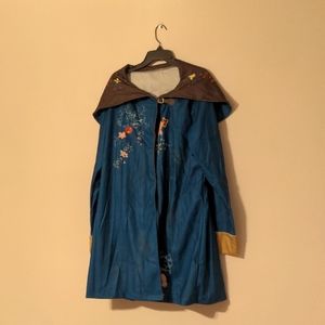 Chinese printed cloak coverup coat